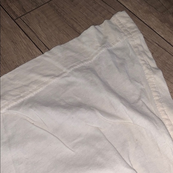 Knit Jersey cotton cream twin sheet sets sheets - Picture 4 of 10